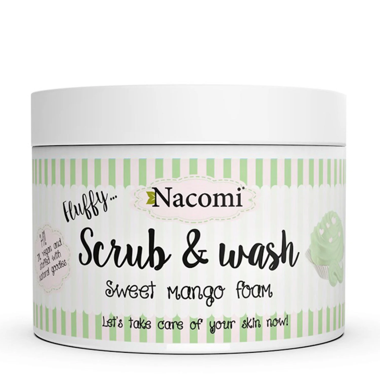 Nacomi Limpiador Exfoliante Corporal Scrub & Wash Dulce Mango