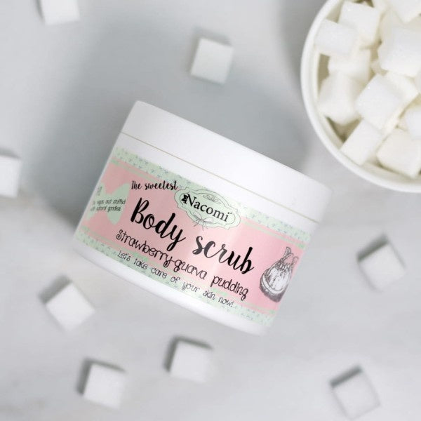 Nacomi Exfoliante Corporal Pudín de Fresa con Guayaba