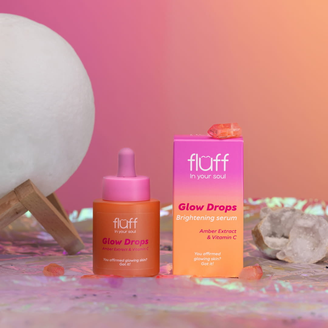 Fluff Suero Facial Iluminador Glow Drops