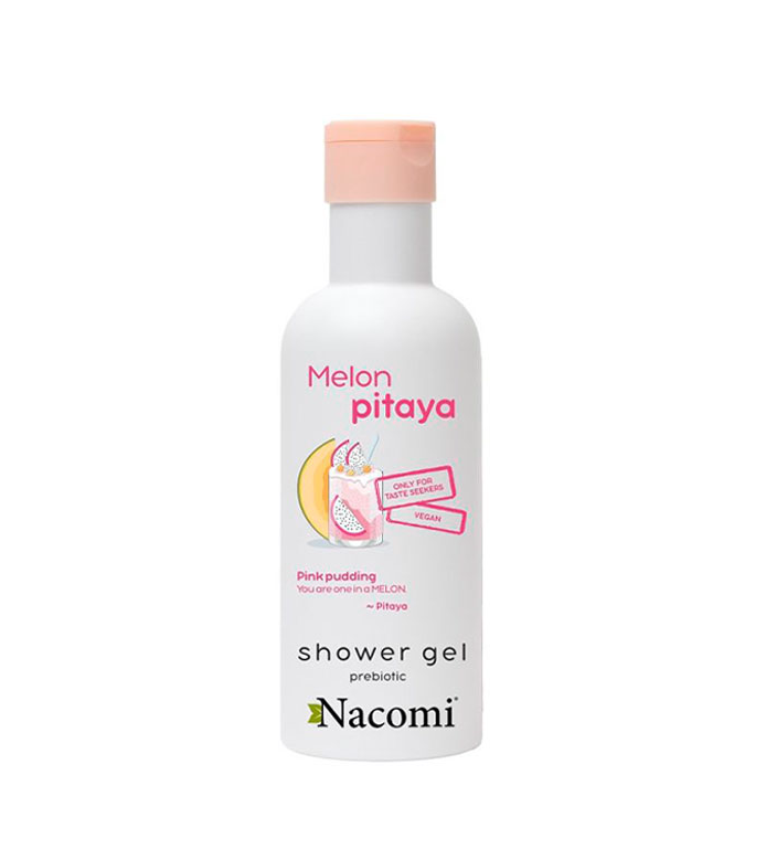 Nacomi gel de baño corporal iluminador de pitahaya y melón