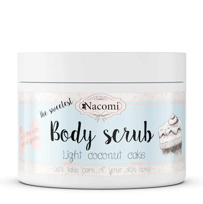 Nacomi exfoliante corporal light coconut cake