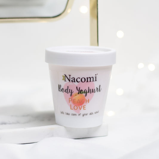 Nacomi crema corporal body yoghurt peach love