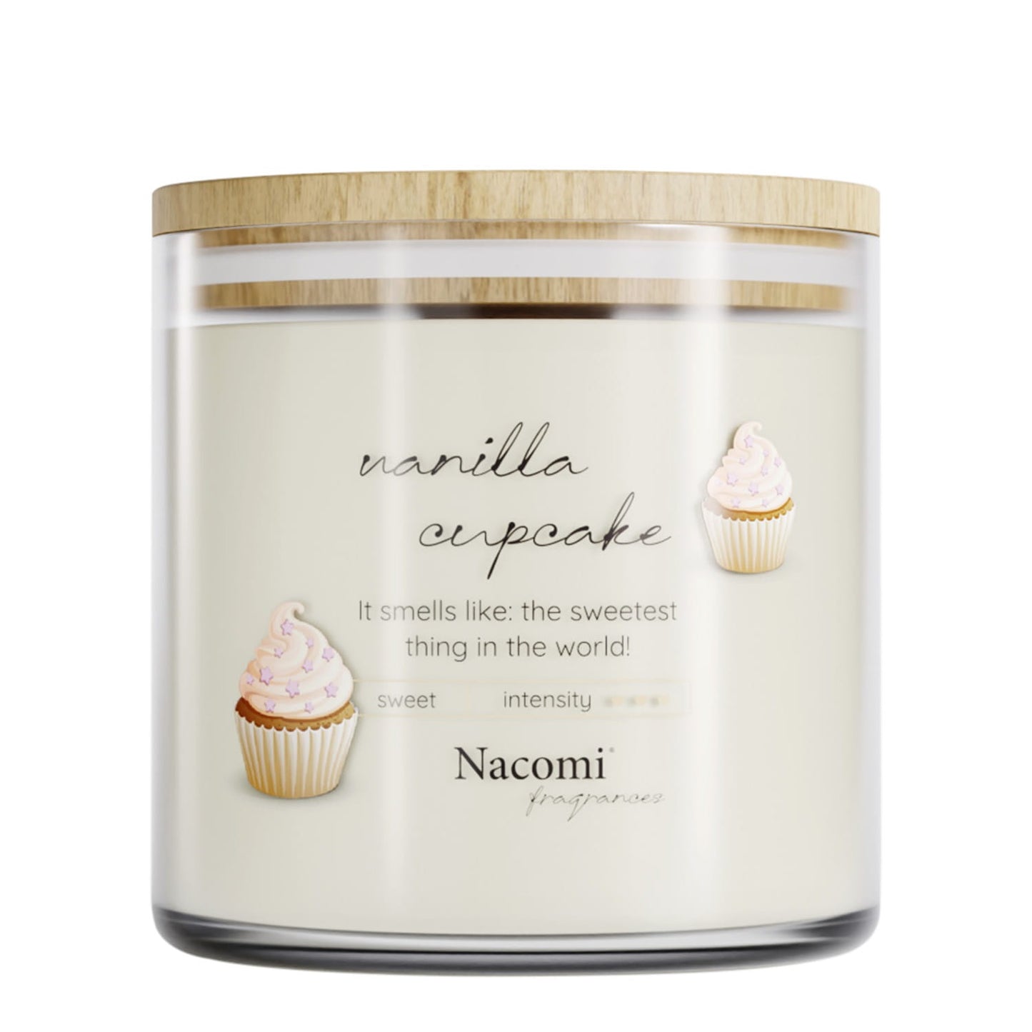 Nacomi Vela Aromática Fragancia Vanilla Cupcake