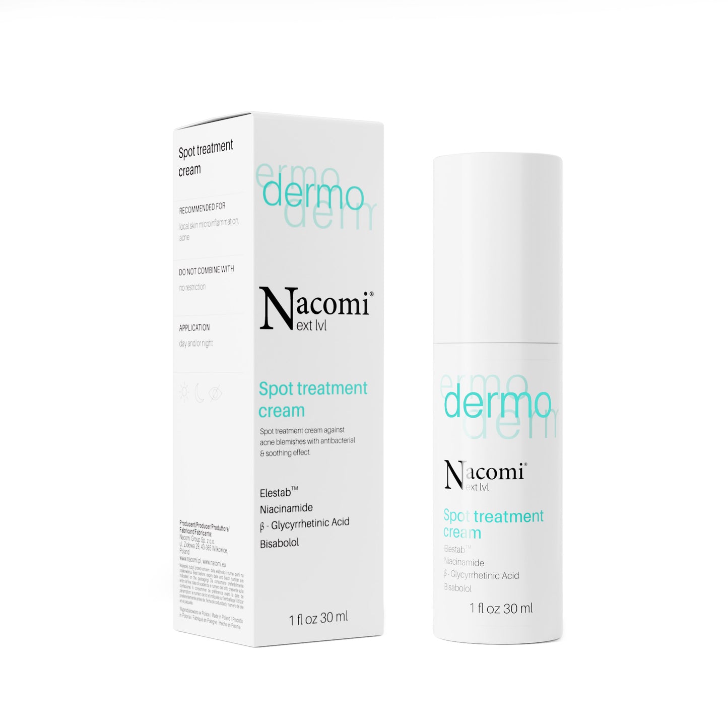 Nacomi DERMO tratamiento en crema Antiimperfecciones